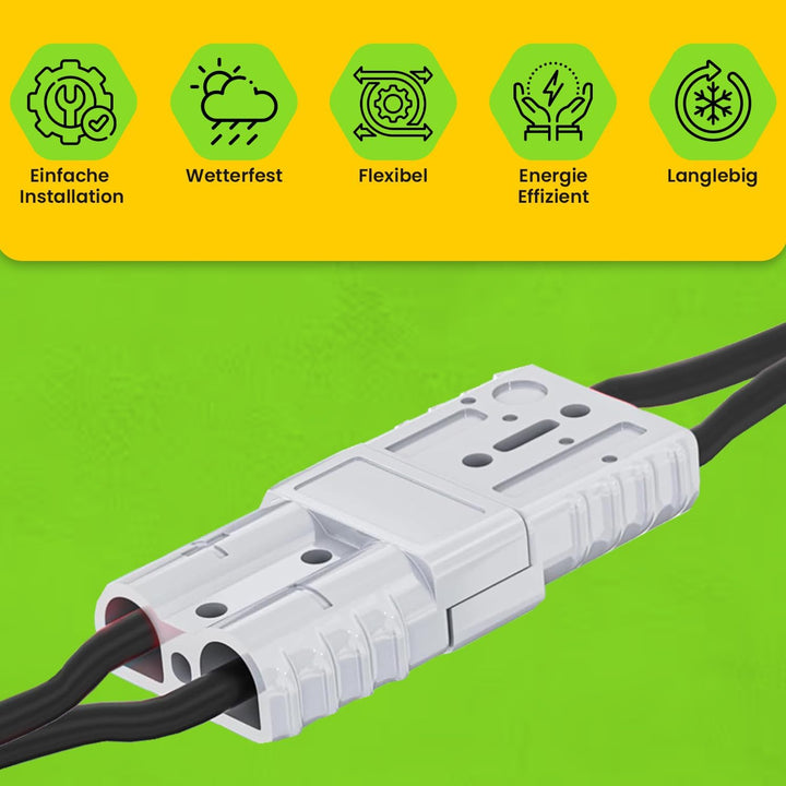 Offgridtec® 3m Anderson Verlängerungsleitung für Offgridtec FSP Module und Solarkoffer Single, Singl