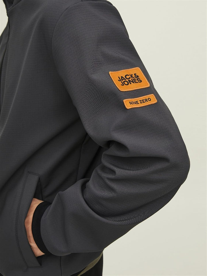 JACK & JONES Herren Jcoclassic Waffle Jacket Noos Jacke XL Asphalt, XL Asphalt