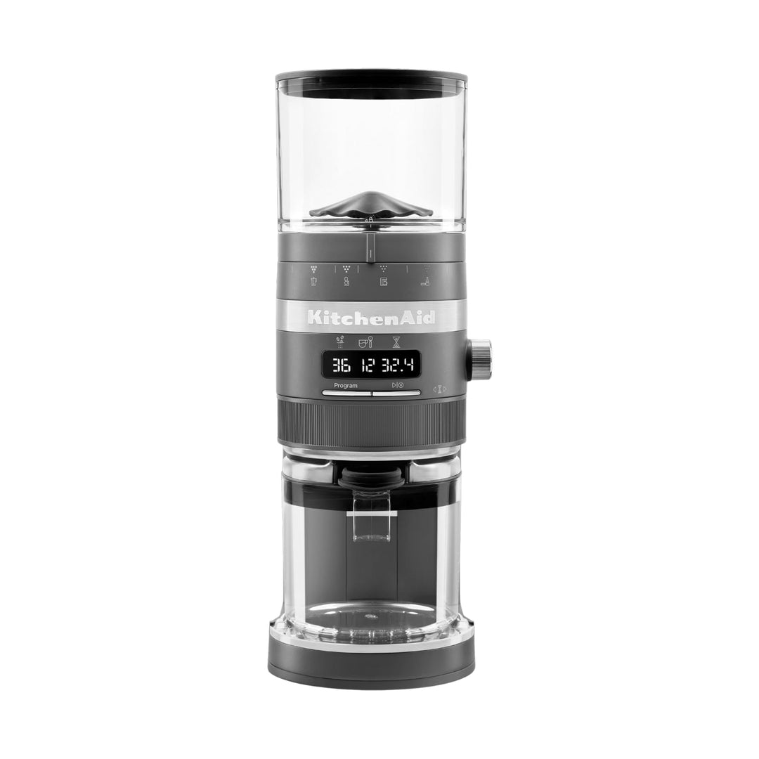 Kitchen Aid KAFFEEMÜHLE - ARTISAN 5KCG8433 - Medaillon silber - von French Press bis Espresso 5KCG84