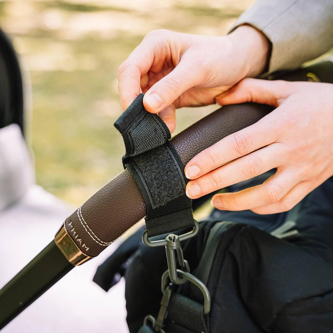 Done by Deer Gesteppte Wickeltasche - Wickelunterlage und zwei Haken für den Kinderwagen enthalten -