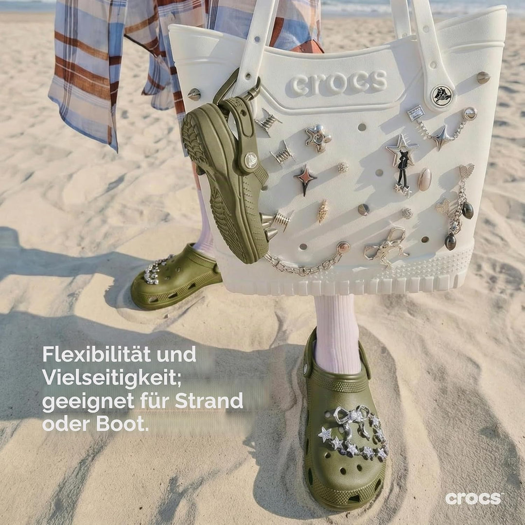Crocs Unisex Classic Clog 38/39 EU Army Green, 38/39 EU Army Green