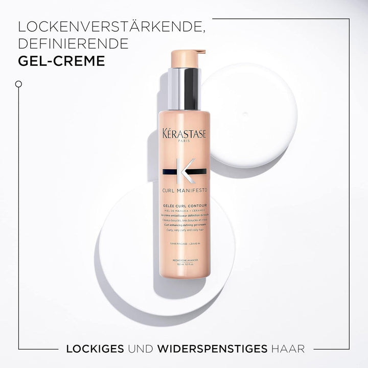 Kérastase | Pflegende Gel-Creme für lockiges und krauses Haar, Für definierte und perfektionierte Lo