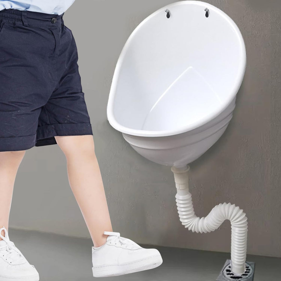 Wasserloser Urinal mit Schlauch, wand montierte Plastikurinale, zerspritterter Urin-Diverter mit Dee