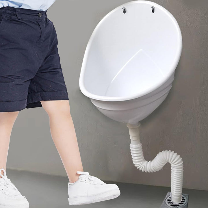 Wasserloser Urinal mit Schlauch, wand montierte Plastikurinale, zerspritterter Urin-Diverter mit Dee