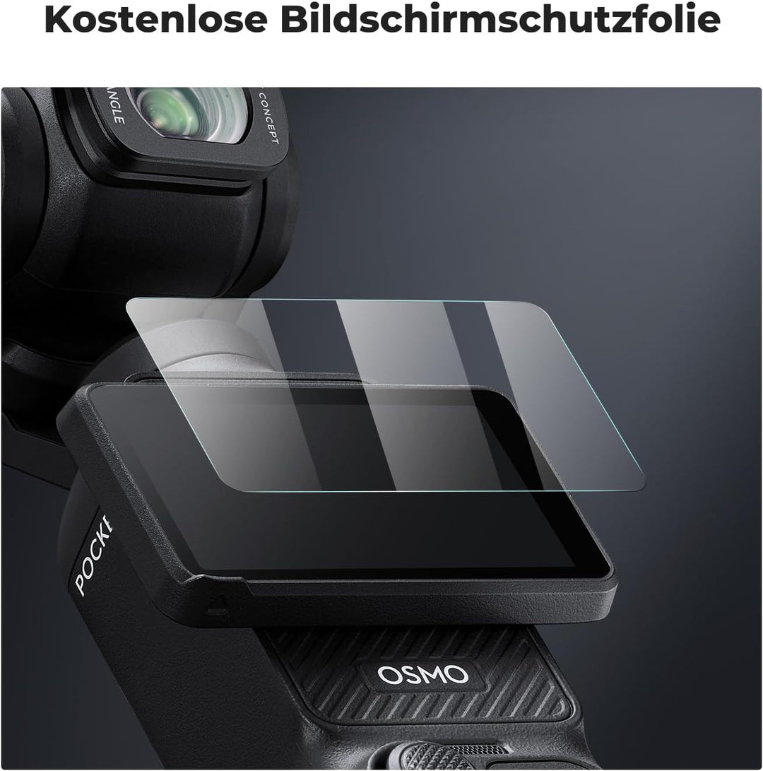 K&F Concept magnetisches Weitwinkelobjektivfilter kompatibel mit DJI Osmo Pocket 3, Osmo Pocket 3 Zu