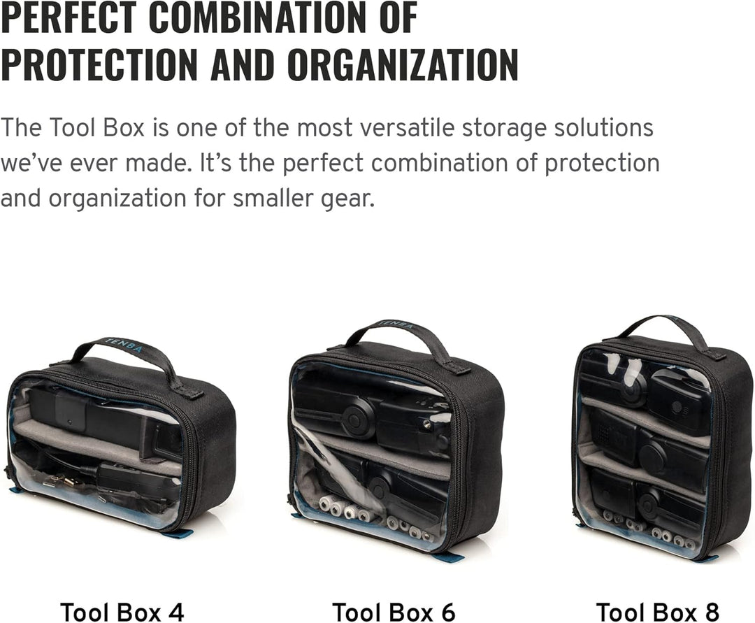 Tenba Werkzeugkoffer 6 — Schwarz (636-648) Tool Box 6 Schwarz, Tool Box 6 Schwarz
