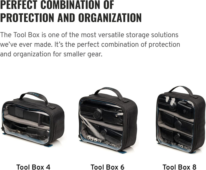 Tenba Werkzeugkoffer 6 — Schwarz (636-648) Tool Box 6 Schwarz, Tool Box 6 Schwarz