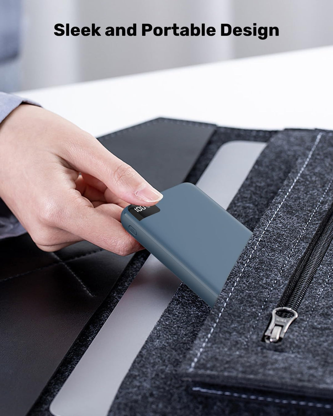 Power Bank 27000mAh Externer Akku - SOARAISE 22,5W Powerbank PD USB C Tragbares Ladegerät Akkupack m