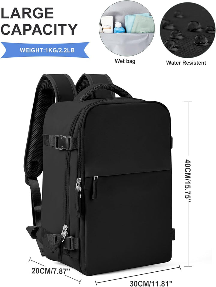SZLX Vakuum Rucksack Ryanair Handgepäck 40x30x20 Wizzair Rucksack 40x20x25 für Ryanair Reiserucksack