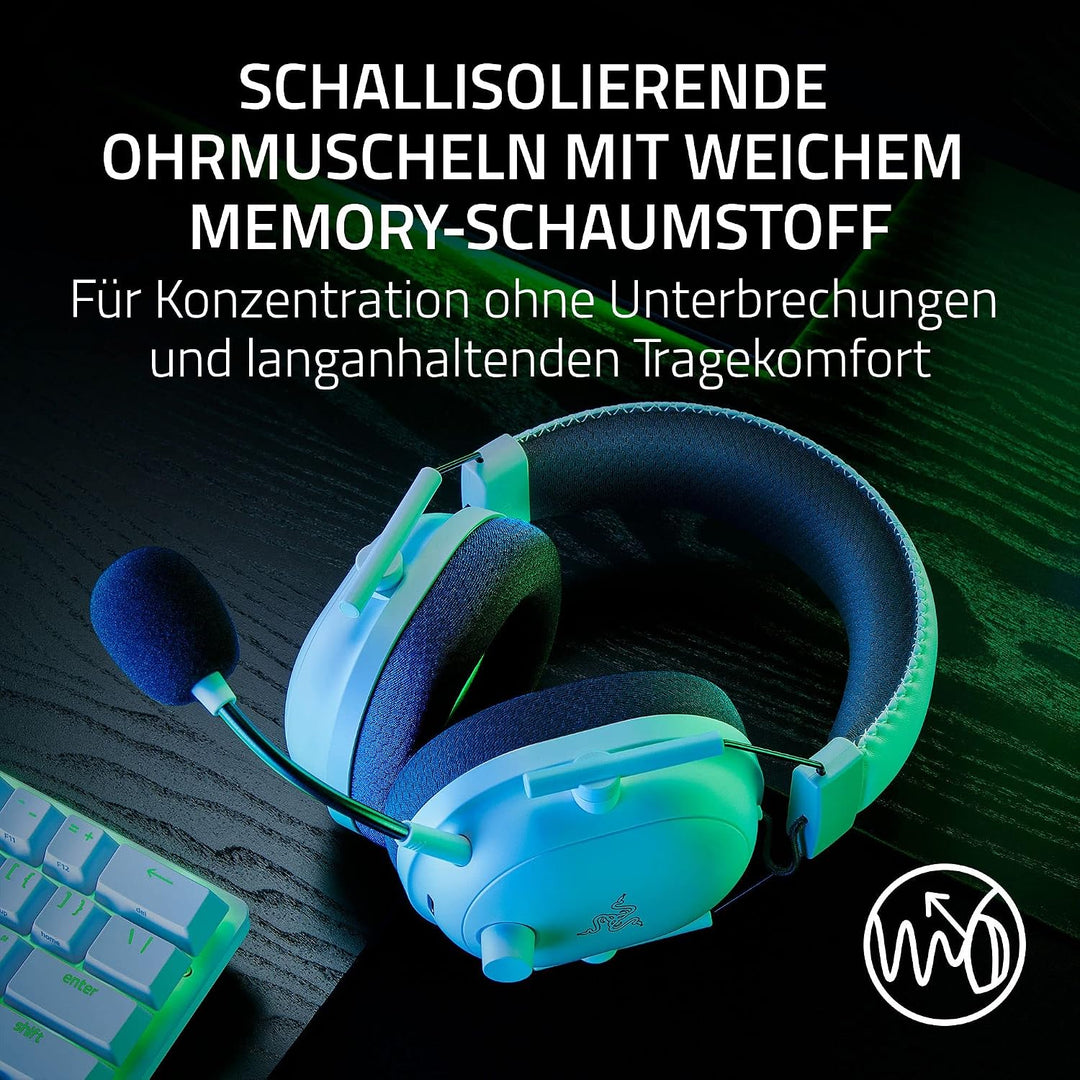 Razer BlackShark V2 Pro - Kabelloses Premium-Esports-Headset (HyperSpeed Wireless Technologie, Trifo