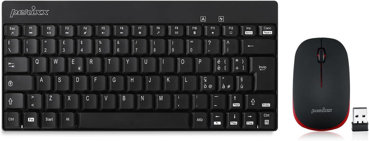 Periduo 711-712 - Tastatur und Maus Nero-Mini, Nero-Mini