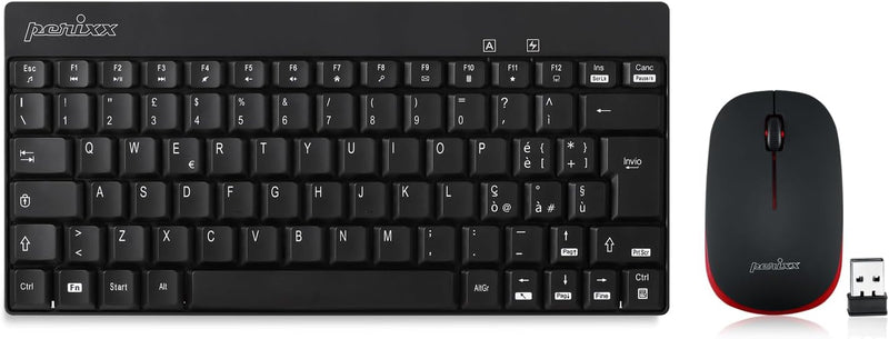 Periduo 711-712 - Tastatur und Maus Nero-Mini, Nero-Mini