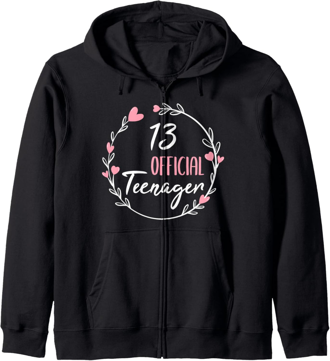 13. Geburtstag Mädchen 13 Jahre Teenager Geburtstag Geschenk Kapuzenjacke