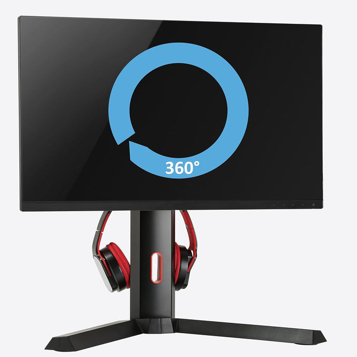 VSG24 Gamer Bildschirmhalterung, 10-32 Zoll höhenverstellbar VESA 100x100 Tischhalterung, Bildschirm