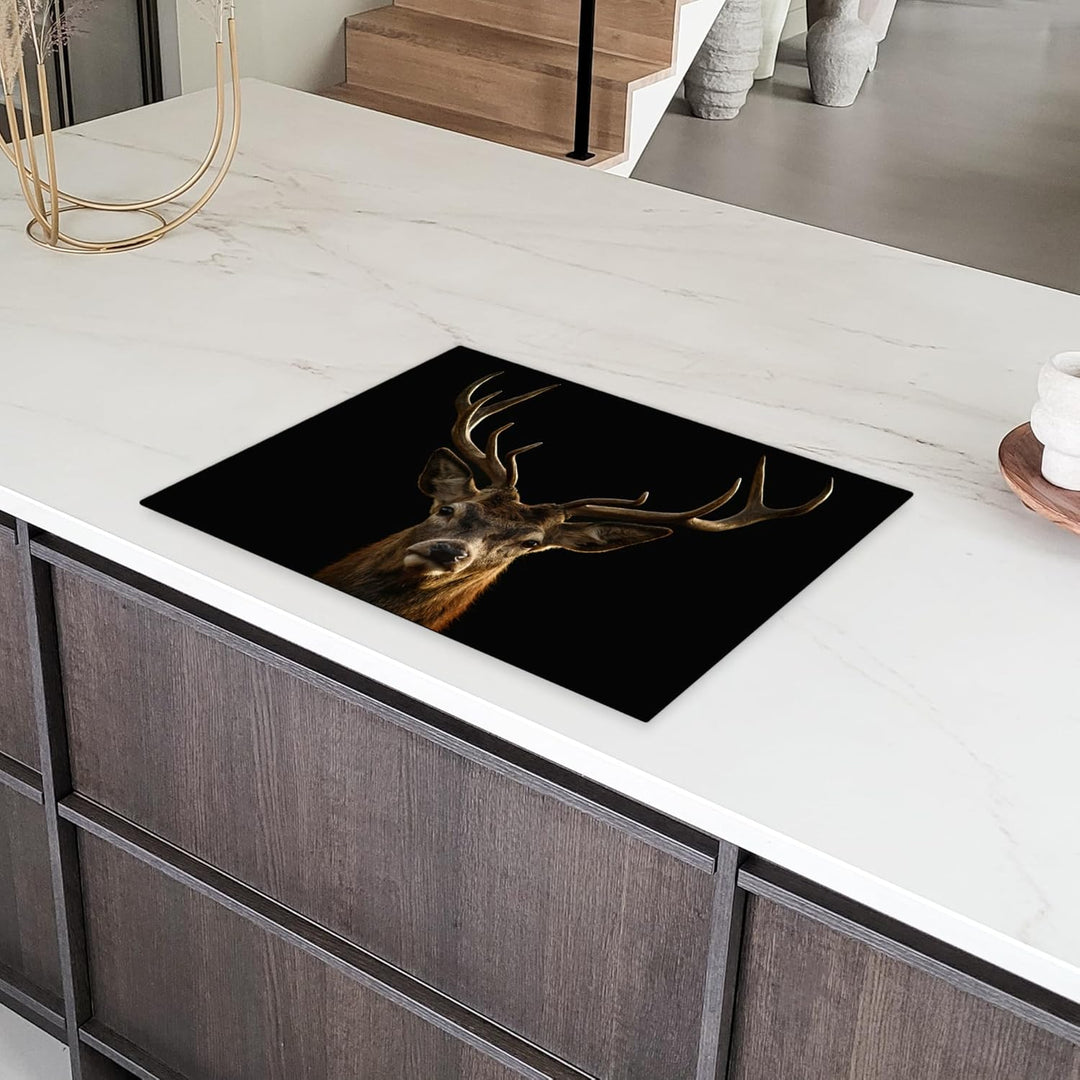 Herdabdeckplatte Einteilig Küche Herdabdeckung Induktionsfeld Ceranfeld Herdabdeckplatten Vinyl Matt