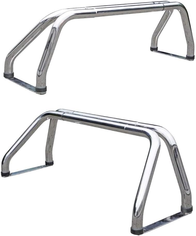 Edelstahl Überrollbügel 76 mm für Pickup's - universell passend - verstellbar passend für Ladefläche