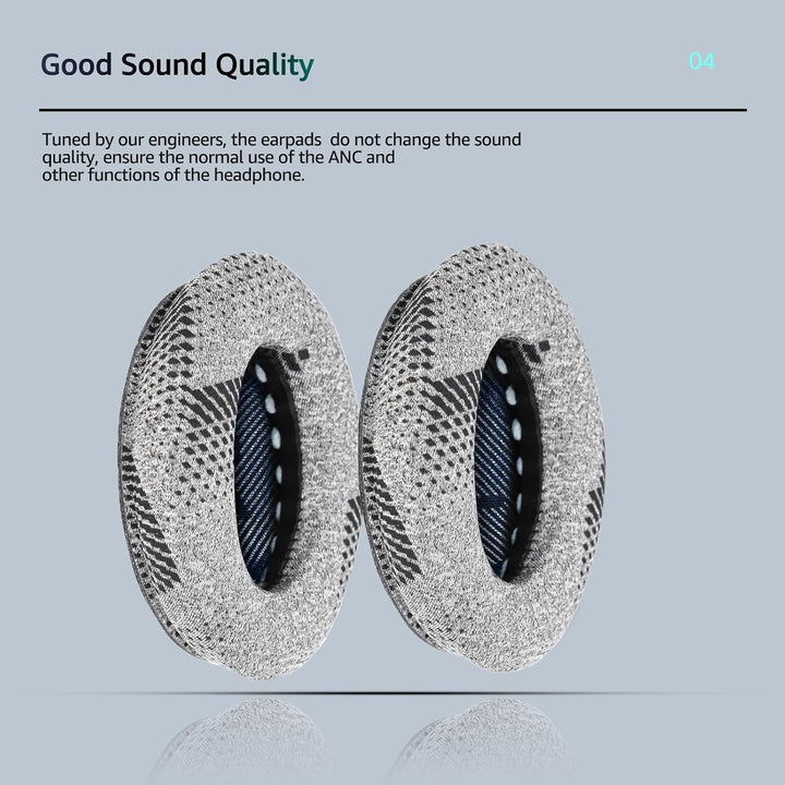 Cooling-Gel QuietComfort 35 / QC35 ii Ersatz-Ohrpolster für Bose-Kopfhörer, auch passend für Bose QC