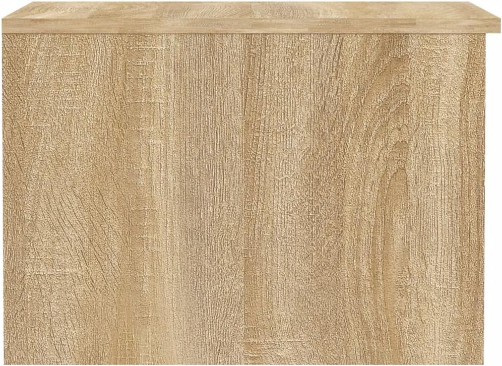 FIRBNUS Blumentisch Braun 50x50x36 cm Bürotisch Beistelltisch Holz Wohnzimmertisch Modern Stabilität