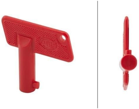 HELLA - Hauptschalter, Batterie - Drehbetätigung - 24V - geschraubt - Schliesser - oval - 6EK 002 84