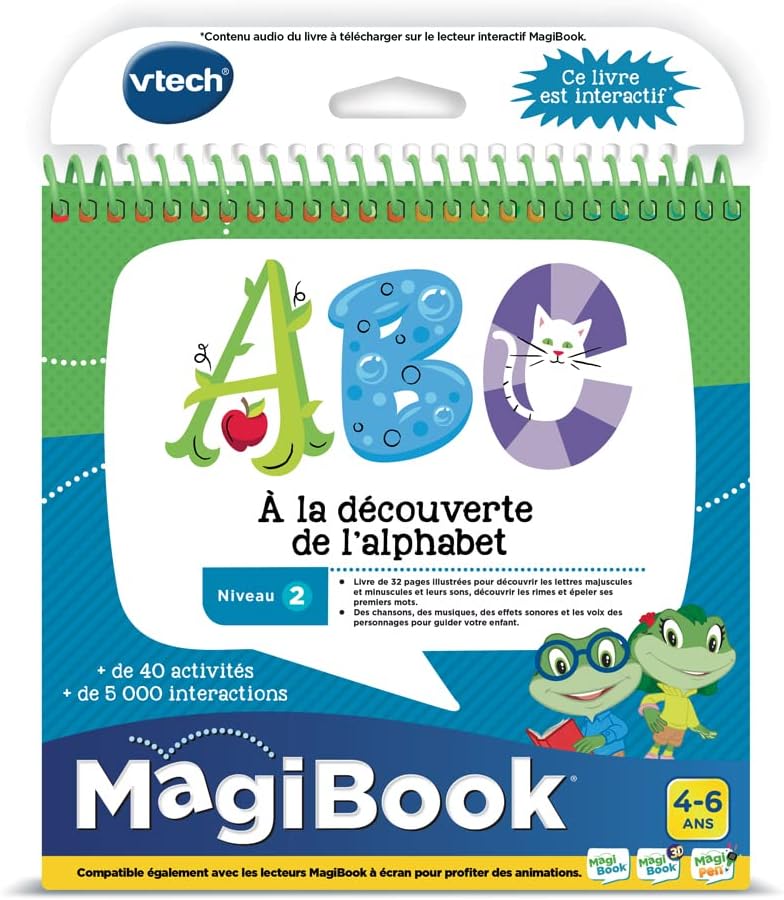 VTech – 480605 – MagiBook – ABC zu der Entdeckung der Alphabet