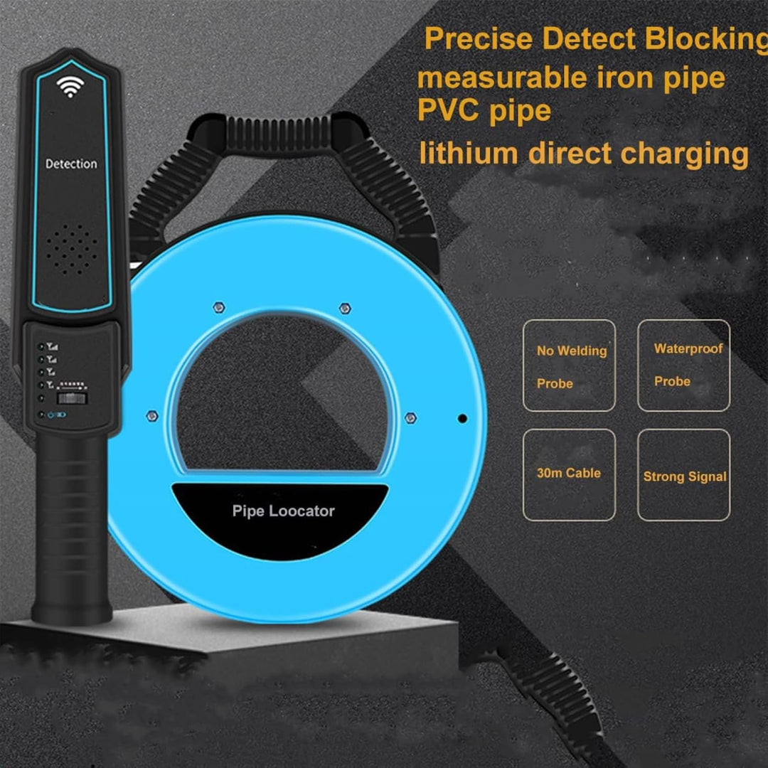 Rohrverstopfungsdetektor, Line Blockage Detector Unterirdisches Diagnosegerät Wandscanner Rohrleitun