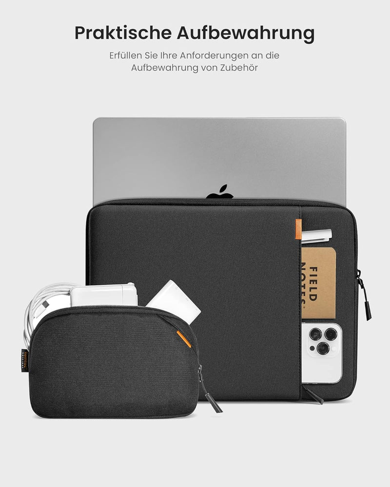 tomtoc 360° Tasche Hülle für 16 Zoll Neu MacBook Pro M3/M2/M1 Pro/Max A2991 A2780 A2485 A2141 2023-2