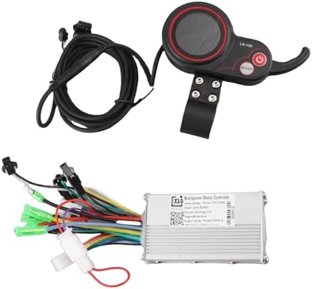 Tbest E-Bike-Geschwindigkeitsregler, bürstenloser Motorregler Bürstenloser Regler LCD-Display Bedien