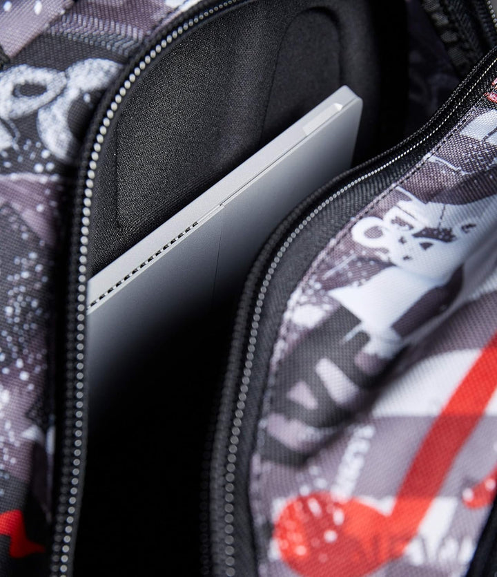 Seven Rucksack, Backpack für Schule, Uni & Freizeit, Geräumige Schultasche für Teenager, Mädchen, Ju