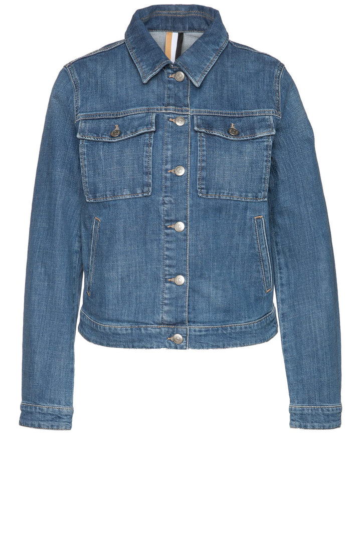 BOSS Damen Jeansjacke Blau Medium