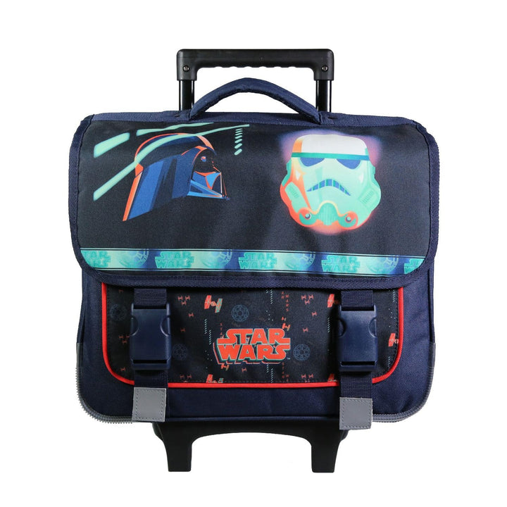 Bagtrotter Schulranzen mit Rollen 38 cm Disney Star Wars Blau