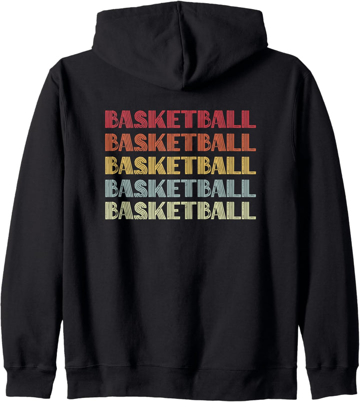 Basketball Retro Style Design For Basketball Player Kapuzenjacke