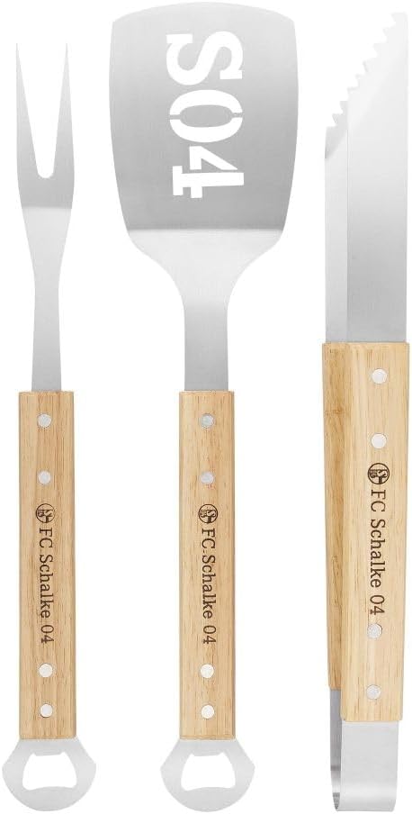 FC Schalke 04 Grillbesteck 3er-Set