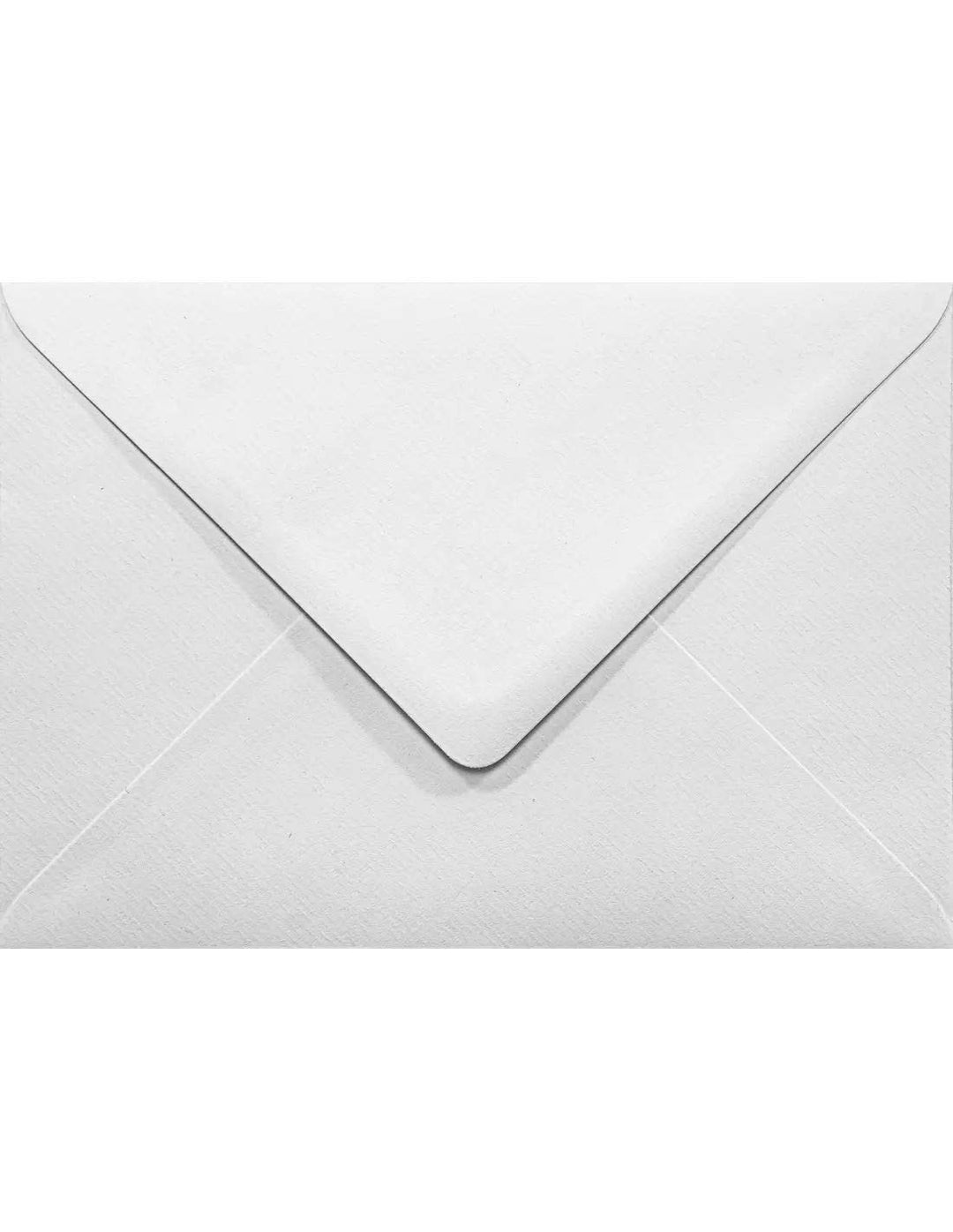 Netuno 500 Weiss gerippte Umschläge DIN B6 mit spitzer Klappe nassklebend 125x 175 mm 120g Aster Lai