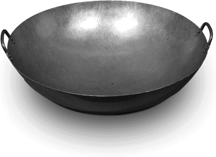 GROSSE WOK-PFANNE RUND 2 HENKEL DURCHMESSER HIER ca.55CM.