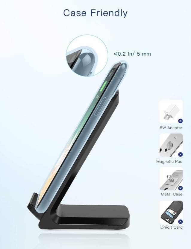 Induktiv Ladestation passend für Samsung Galaxy S25 S24 S23 S22 S22+ S21 FE Plus Ultra 5G S20+ A56 A