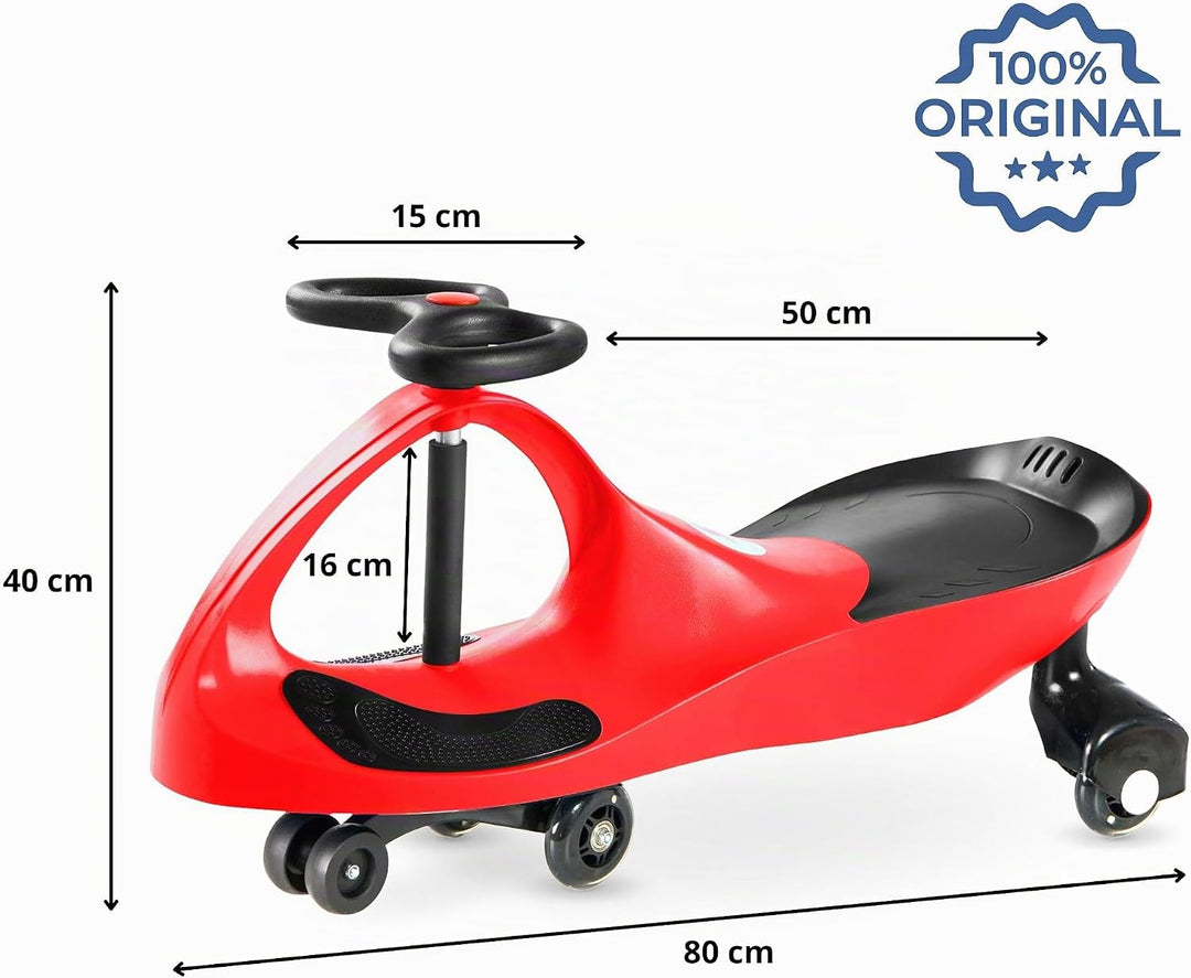 TWISTCAR Kinderfahrzeug, Kinder Twist Auto, Swing Car für Kleinkind, Spielzeugauto, Antrieb durch Le