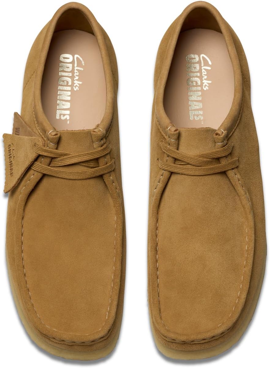 Clarks Herren Wallabee Oxford 40 EU Mid Tan Sd, 40 EU Mid Tan Sd