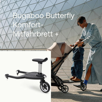 Bugaboo Butterfly Komfort-Mitfahrbrett +, kompatibel mit dem Bugaboo Butterfly Kinderwagen, Buggy-Br