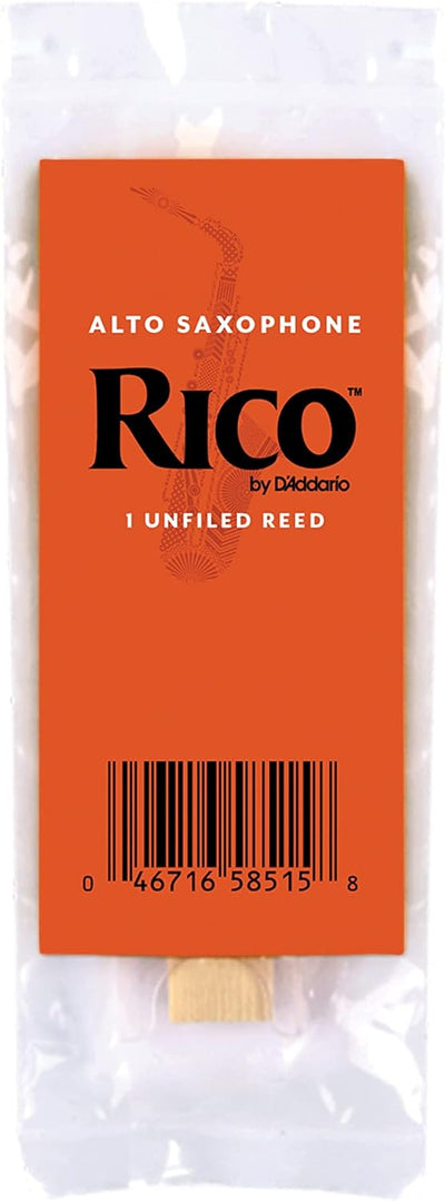 Rico by D'Addario Saxophon Blätter | Hochpräzise gefertigt | Alt Saxophon Blätter 3 Stärke | 50er-Pa