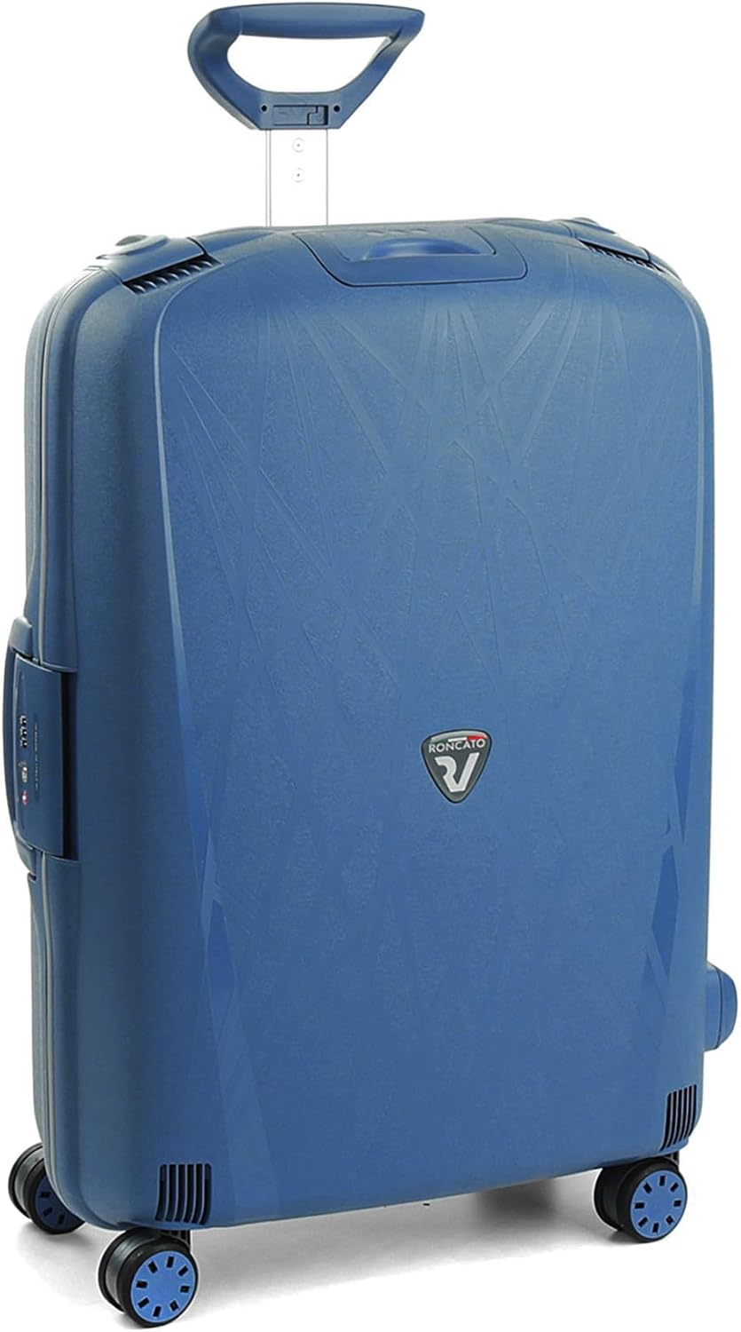 RONCATO Light Hartschalen Koffer Trolley Large Blau, Blau
