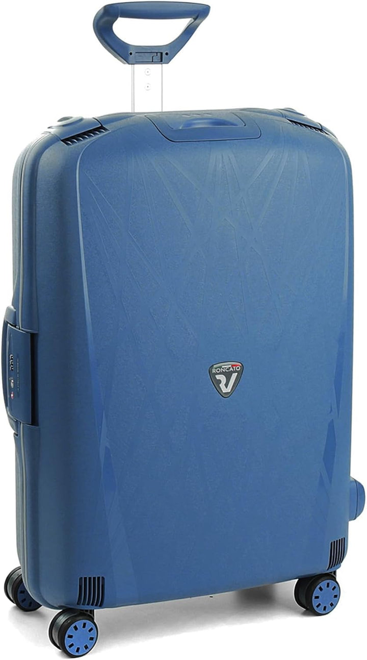 RONCATO Light Hartschalen Koffer Trolley Large Blau, Blau