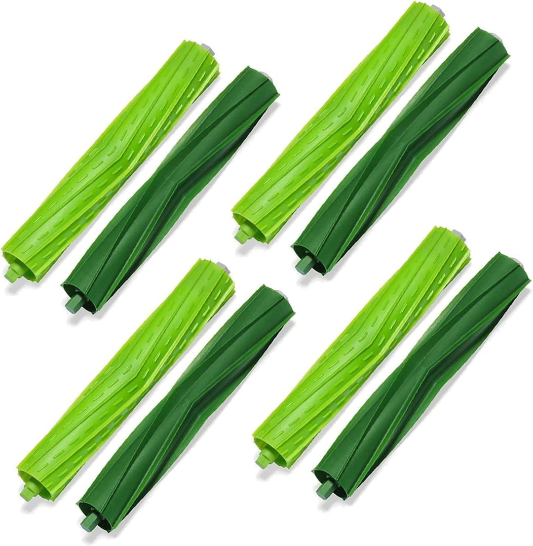2 Set Ersatzrollen Bürsten Kompatibel für iRobot Roomba E & I & J Serie, i7 i7+ i3 i3+ i6+ i8+ j7 j7