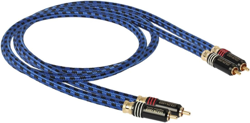 Goldkabel Highline MKIII Cinch Stereo Kabel (1,0 m Länge)