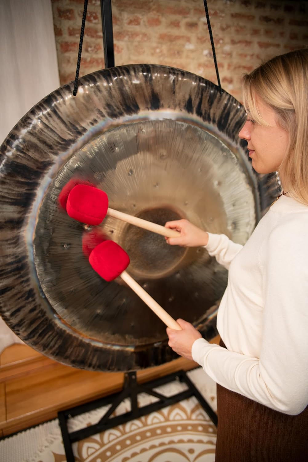 Sonic Energy Gong Schlägel 39,5 cm, Rose