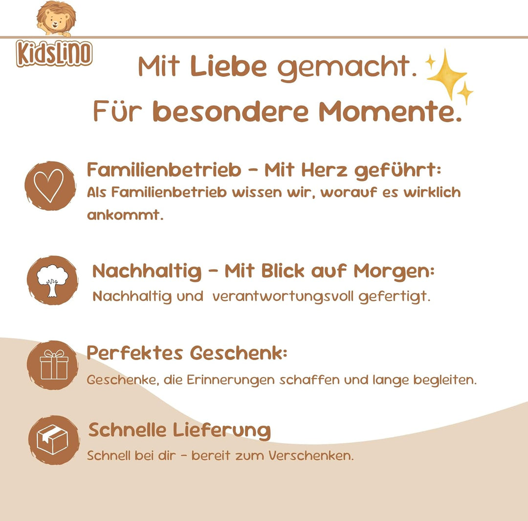Personalisierter Sternenlicht Projektor Otto – Baby Einschlafhilfe & Nachtlicht Kinder – Beruhigende