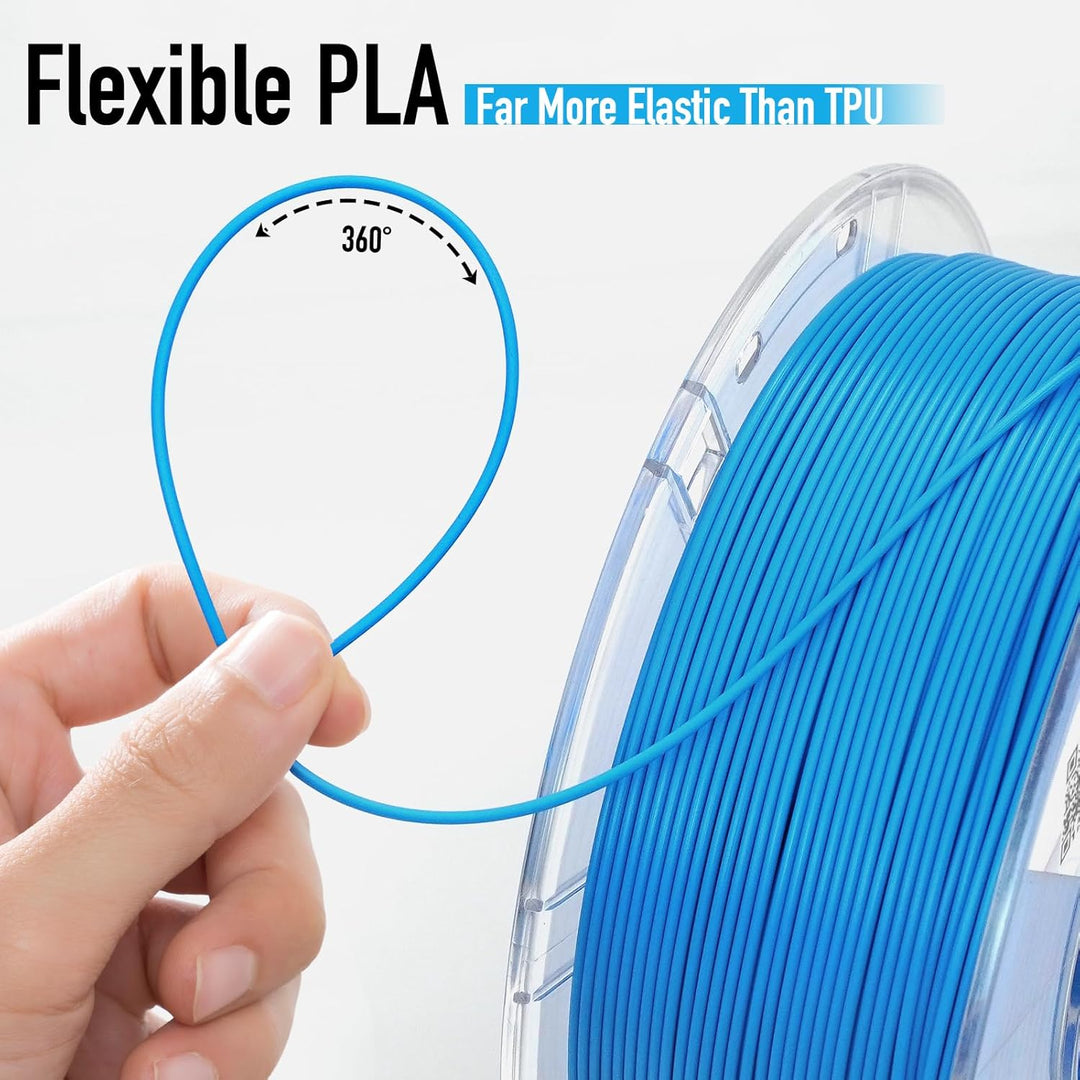 YXPOLYER Flexibles PLA Pro 3D-Drucker-Filament für Airless Basketball luftlose Basketbälle, leichtes