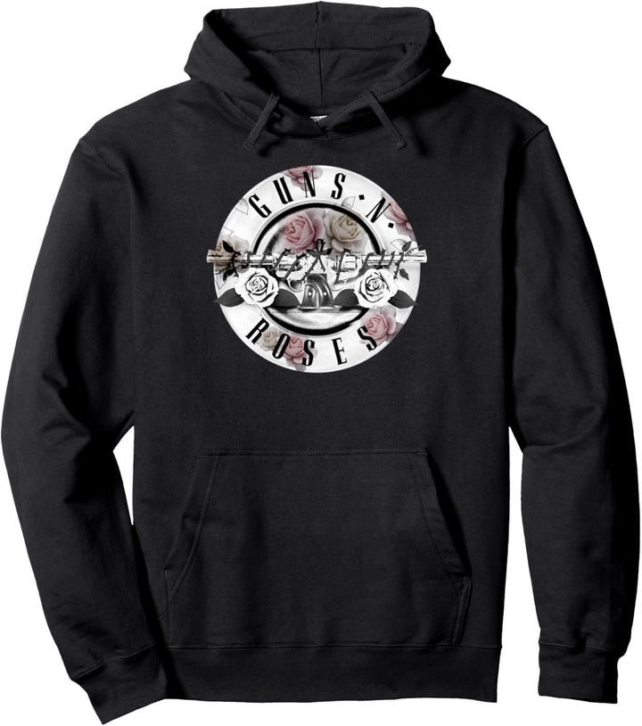 Guns N' Roses Kapuzenpulli mit Blumenmuster Pullover Hoodie