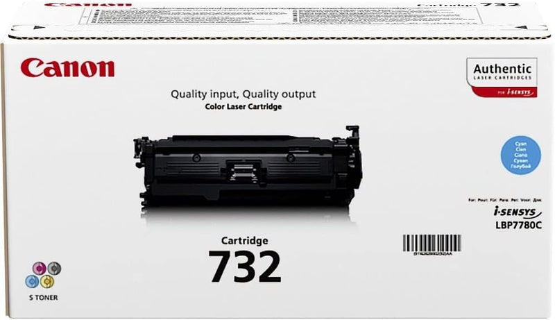 Canon Toner Cartridge 732 C - cyan - Standard, 6262B002 Toner Cartridge Cyan, Toner Cartridge Cyan