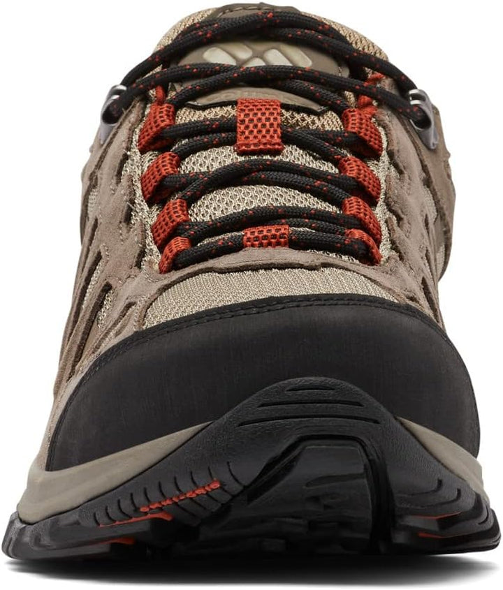 Columbia Redmond III WP wasserdichte Wanderschuhe für Herren 40 EU Pebble X Dark Sienna, 40 EU Pebbl