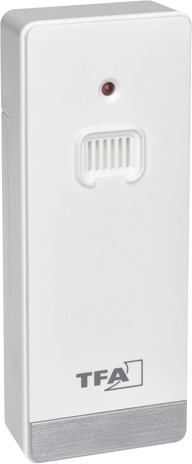 TFA Dostmann Digitale Wetterstation Weather Boy, 35.1159.02, Funk, mit Aussensensor, Innen-und Ausse